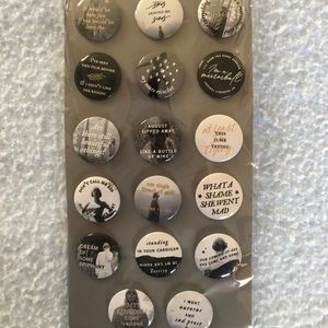 Folklore buttons, limited edition